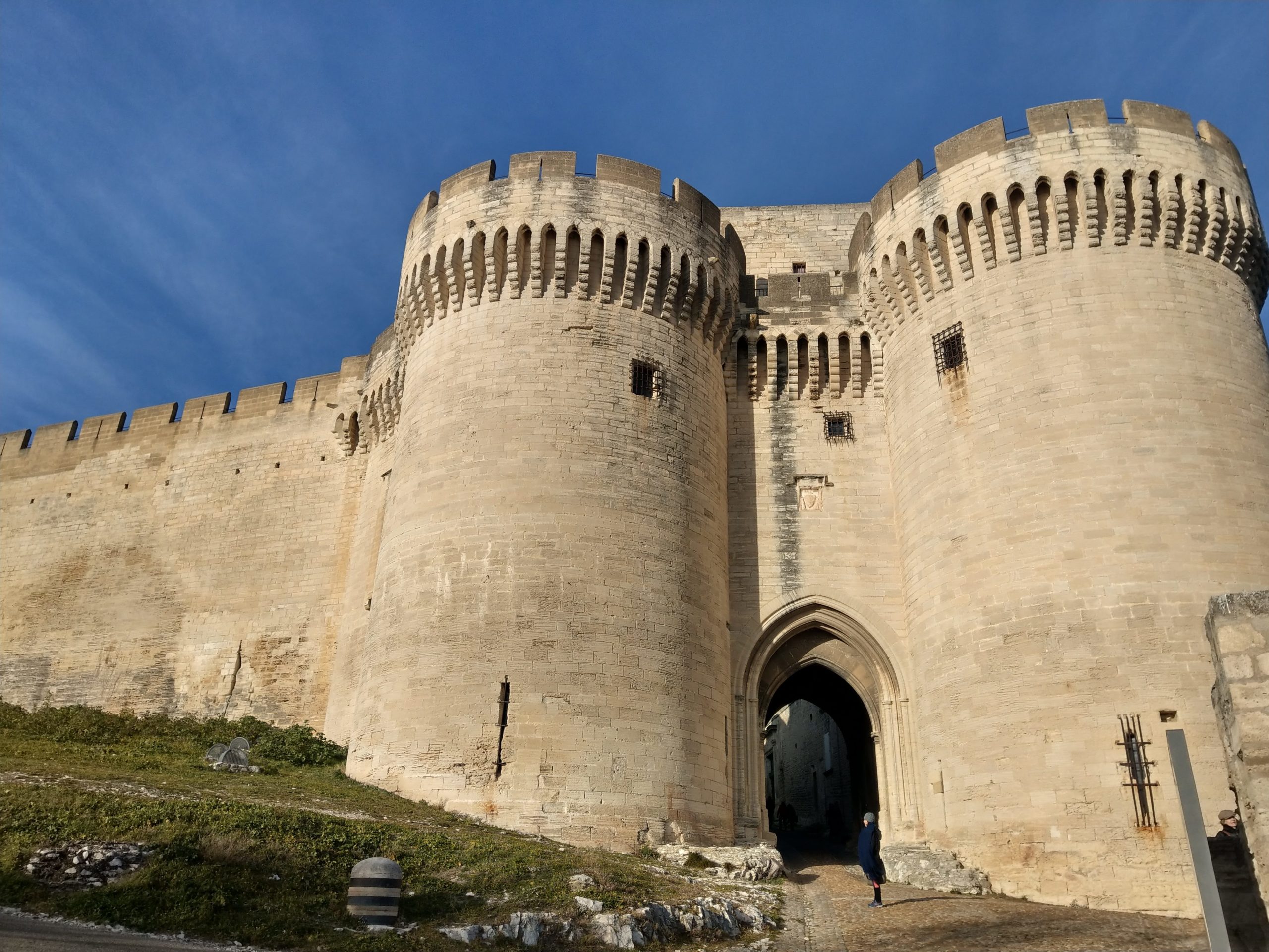 Le Fort Saint-André construit sur les hauteurs du Rhône